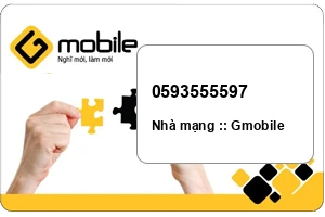 Sim Gmobile 0593555597 