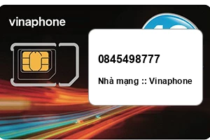 Sim Vinaphone 0845498777 