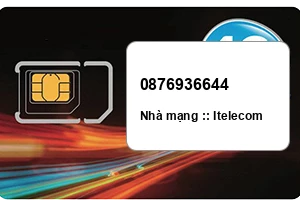Sim ITelecom 0876936644 